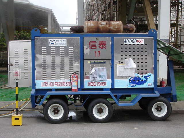 水刀除銹